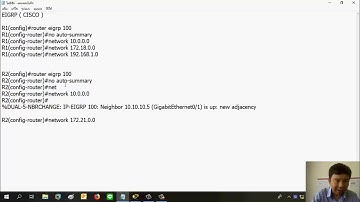 Routing Lab EIGRP  ตอนที่ 1  โดย Mr.Jodoi