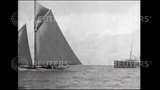 1920 Motor boat elimination trials at Cowes