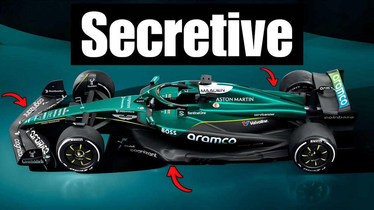 What Aston Martin Is Hiding on Its Real 2025 F1 Car – The AMR25