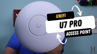 UniFi U7Pro Access Point  Ubiquiti's first WiFi 7 device!