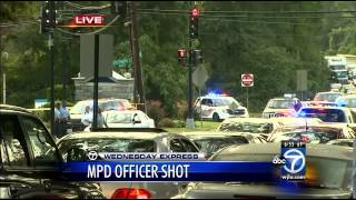 MPD detective shot, wounded in D.C., manhunt for two suspects underway