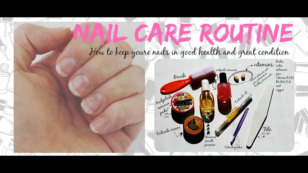 Nail care routine || Nail polish designs - YouTube