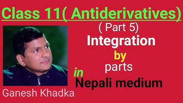 class 11 integration by parts/antiderivative by parts