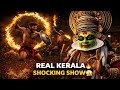 You Won’t Believe This Kerala Performance 😱| Martial Art and Kathakali dance Show at Alleppey 🔥