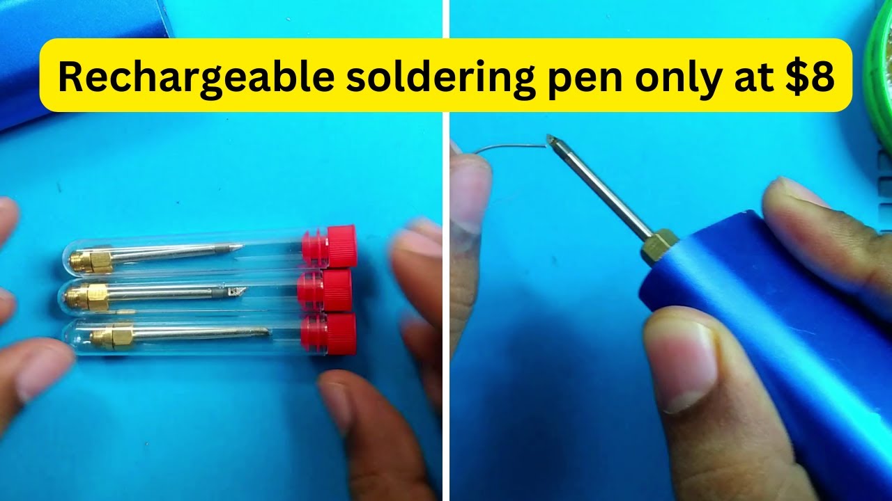 How to Turn a Broken Vape into a Portable Soldering Iron Part 02