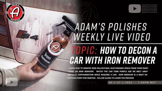 Adam's Polishes Iron Remover