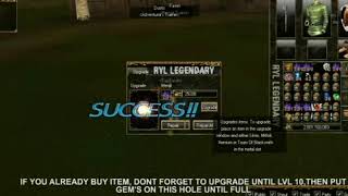 Tutorial farming ryl legendary