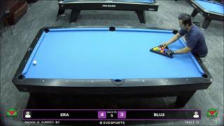 ERA vs BLUE - SNOOK-D - TABLE 13 | EvoSports