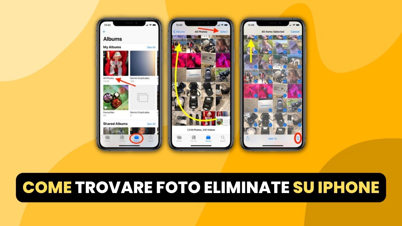 Come Vedere Le Foto Eliminate Su Iphone