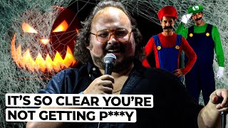 Roasting Mario And Luigi On Halloween Stavros Halkias