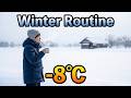 🇯🇵Winter Morning Routine in Rural Japan | -8°C Day