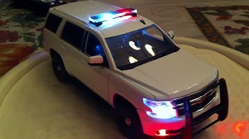 1/24 scale Tahoe with working lights and siren