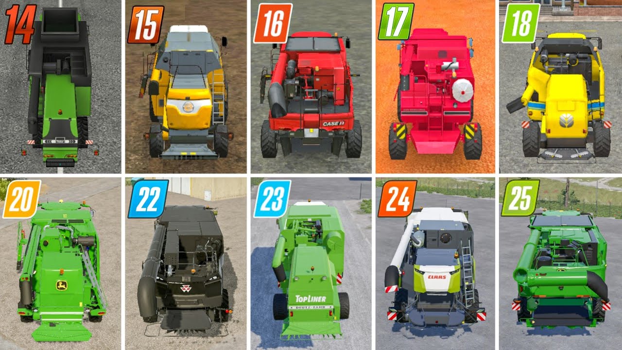 FS14 против FS15 против FS16 против FS17 против FS18 против FS20 против FS22 против FS23 против F...