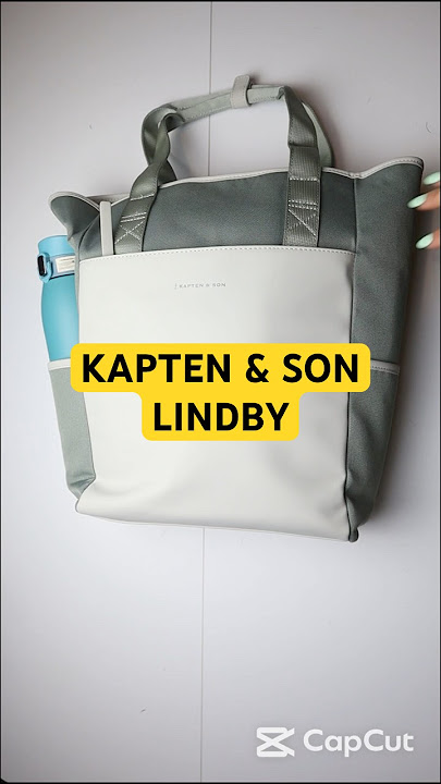 Kapten & Son Lindby (unpack with me)
