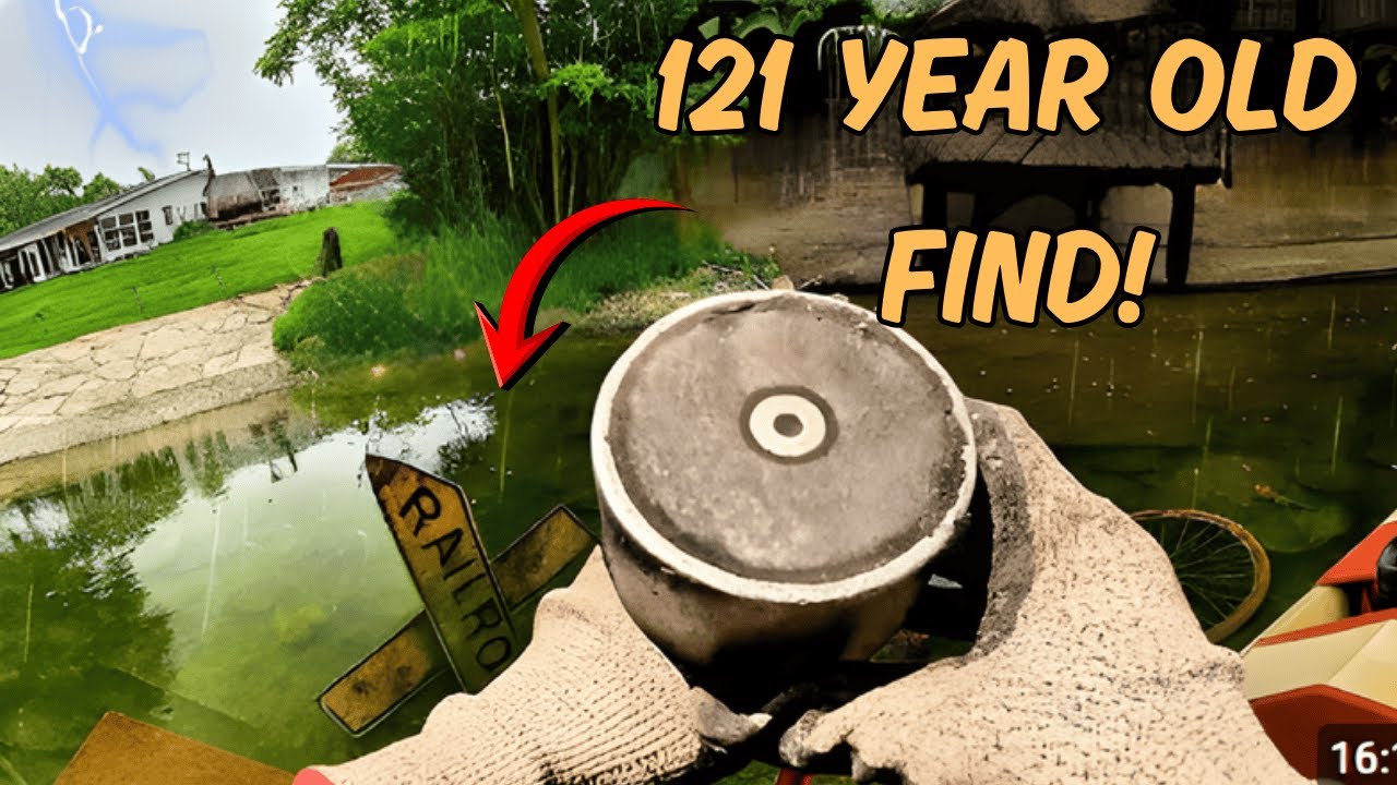 This Remote Creek Hasn’t Been Touched Since 1904! (Magnet Fishing)