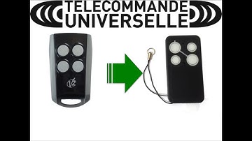 Télécommande V2 PHOENIX, HANDY, PHOX, TSC4 etTXC4 (faire une copie -programmation)