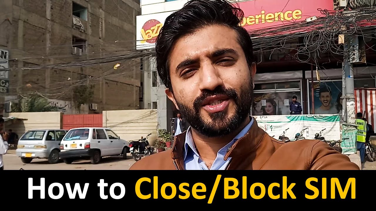 How to Block your SIM (Jazz, Zong, Telenor, Ufone, Warid) | Yasir Malik