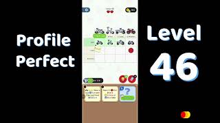 Profile Perfect Level 46 Walkthrough | Brain IQ Investigation Puzzle Game 🕵️‍♂️📱 | SolutionGuruji