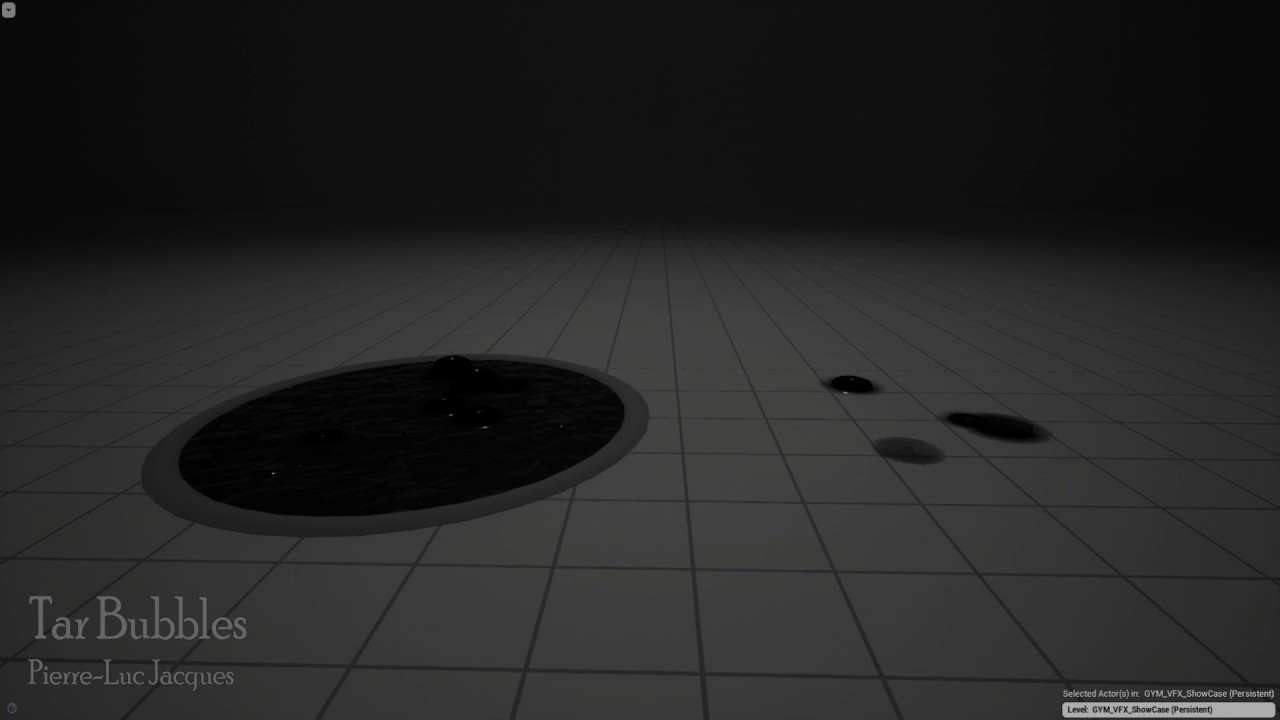 TarBubbles VFXShowCase - ColdSun - UE4