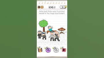 Prison Escape Level 2 Best Solution | Brain Test 2 Walkthrough