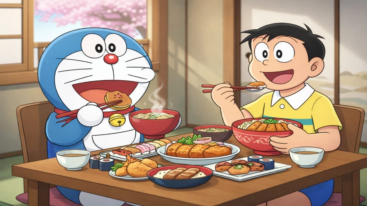Nobita and Doraemon | Winter Fun Cartoon 