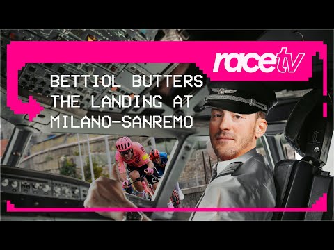 BUTTER THE LANDING BETTIOL | RaceTV | Milano-Sanremo | Alberto Bettiol | EF Pro Cycling