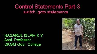 Control Statements Part-3 | Malayalam