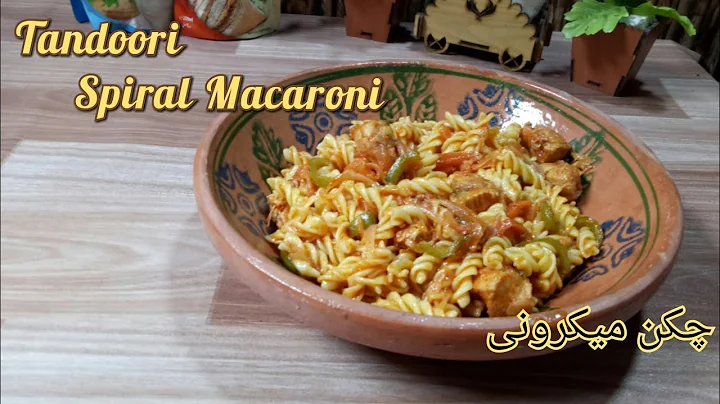 ASMR Tandoori Macaroni Recipe by Lubna Chaudhary -...