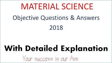 Material Science Objective Question And Answers , Mechanical Engineering
