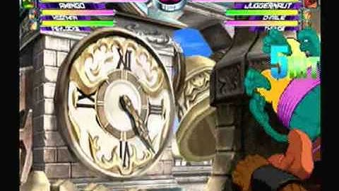 MvC2: Juggernaut Slowdown [Power Ball Glitch] Combos