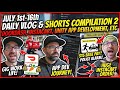 July 1st-16th | Daily Vlog & Shorts Compilation 2 | Doordash, Instacart, Unity App Development, etc