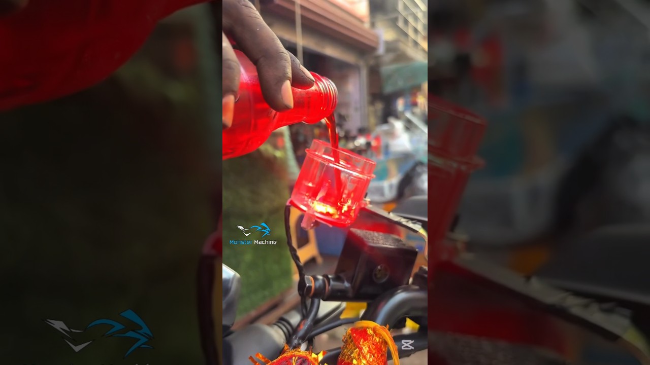 Master cylinder with Light 🔥   