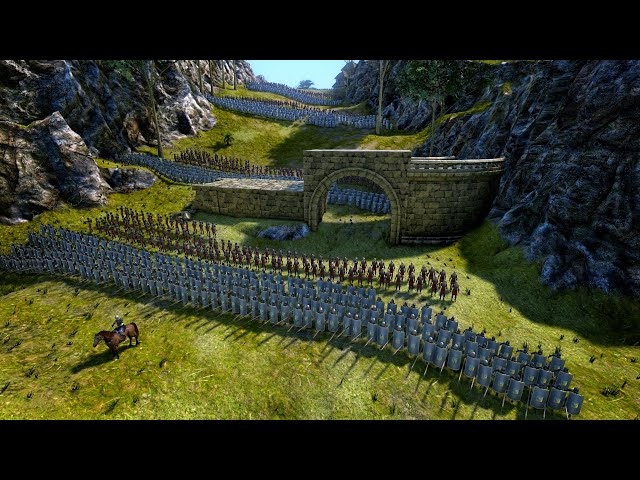 City Of Troy Attacked By Romans & Spartans | Ultimate Epic Battle Simulator | UEBS class=