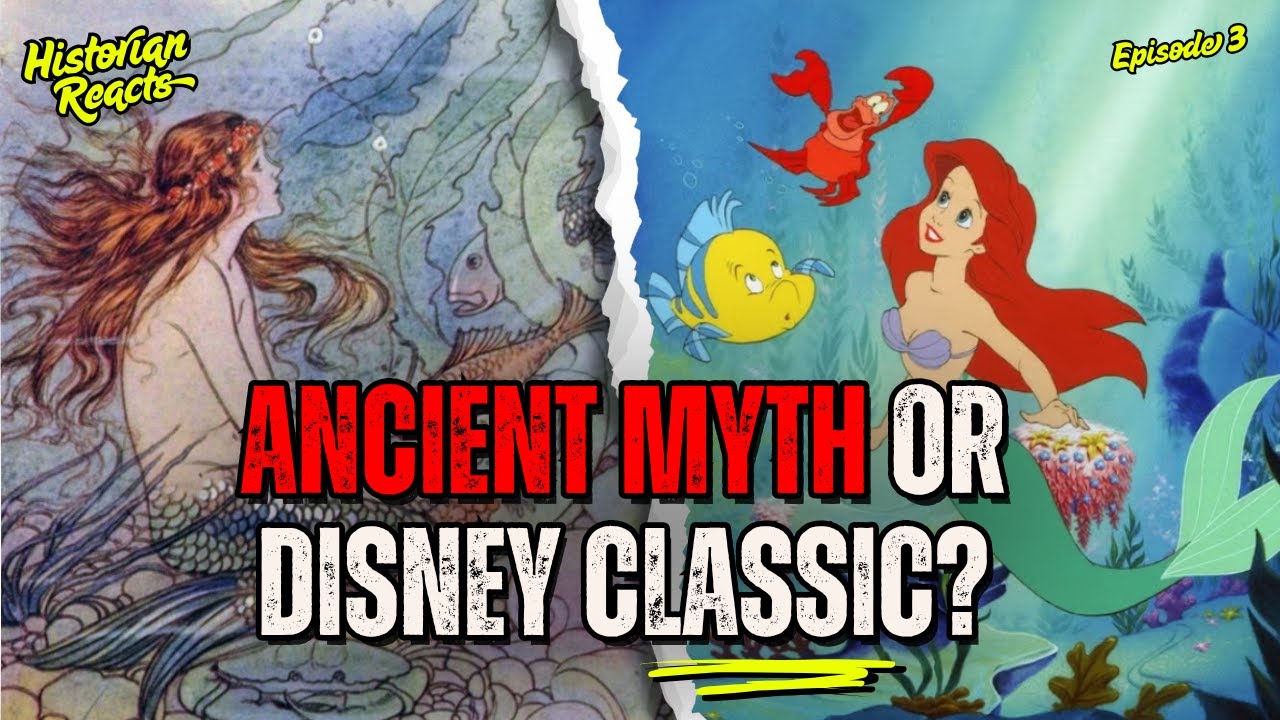 The Real History of The Little Mermaid | Ariel, Mythology & Disney's Changes