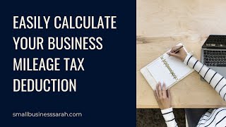 My quick trick for figuring out how many business miles i have driven
during the year, and then calculating tax deduction. i'm using
quickb...