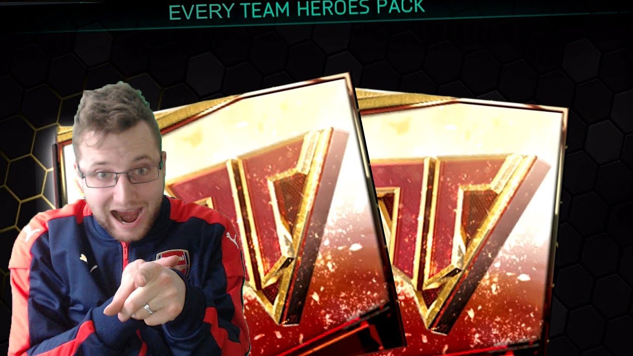 Every Team Heroes Pack Opening! FIFA Mobile 18 Team Heroes Packs!