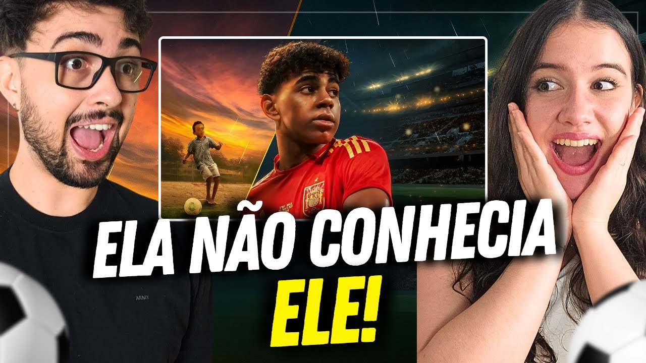 CONHECENDO Lamine Yamal: A ORIGEM de uma LENDA | React