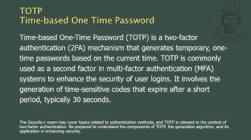 TOTP - Time-based One Time Password
