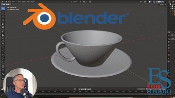 Make 3D A Tea Cup in Blender