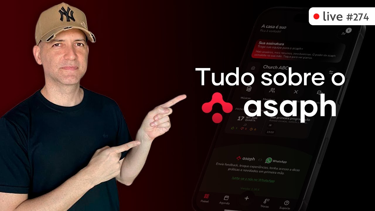 Tudo sobre o aplicativo de gestão Asaph | Live #274