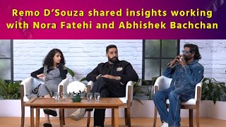 Ians Exclusive Interview With Be Happy Star Cast Abhishek Bachchan, Inayat Verma And Remo Dsouza