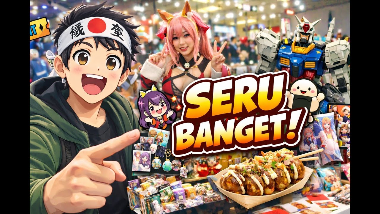 SERU BANGET! Pertama Kali ke Anime Festival Exhibition Jakarta 🤯
