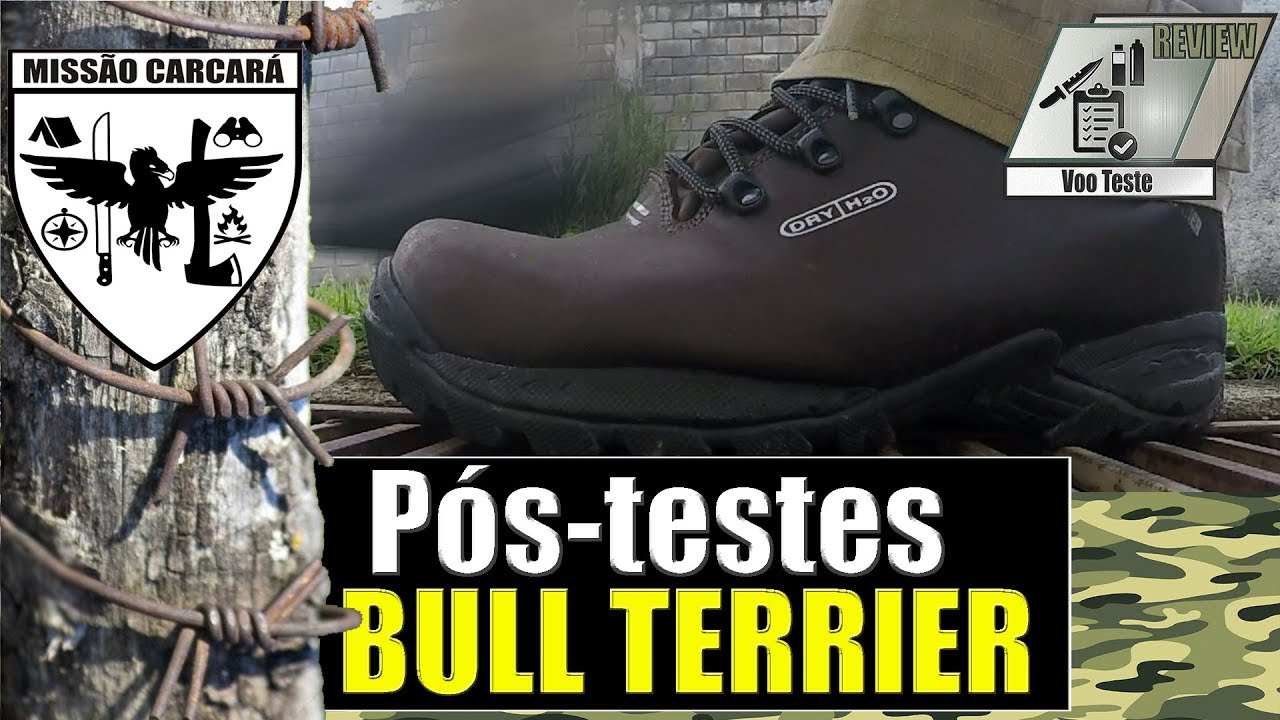 botas impermeaveis bull terrier