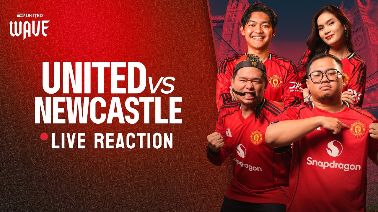 THE UNITED WAVE LIVE REACTION: MANCHESTER UNITED vs NEWCASTLE UNITED