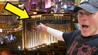 STAYING IN THE PENTHOUSE SUITE! Treasure Island! TOP OF THE WORLD!! Las Vegas.