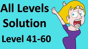 Save The Girl _ level 41-60   All levels solution Part 3 Gameplay Walkthrough