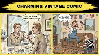 The Most Charming Vintage Comic Gags You’ll Never Forget 😂🤣 | Cartoon Humor Compilation