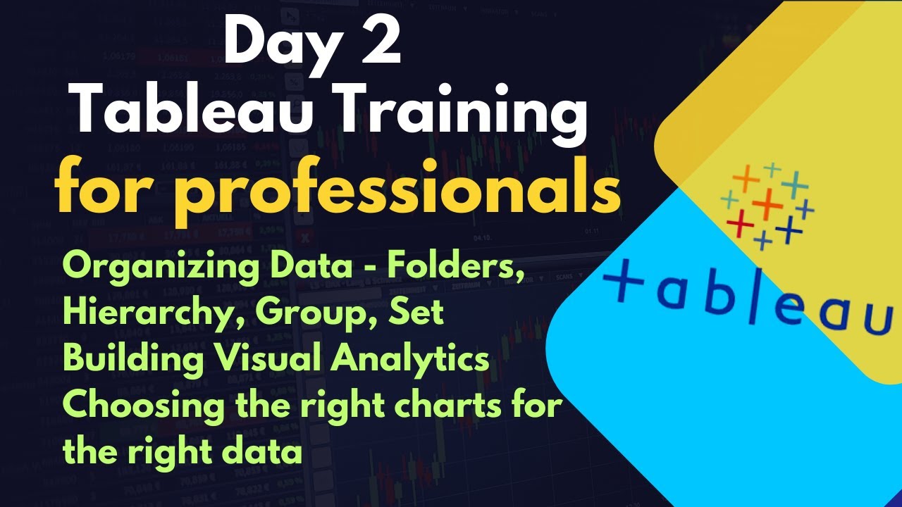 Tableau Training Day 2 | Organizing Data & Visual Analytics | Folders ...