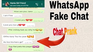 Create WhatsApp Prank Chat | How to make WhatsApp Prank Chat | WhatsApp screenshot 5