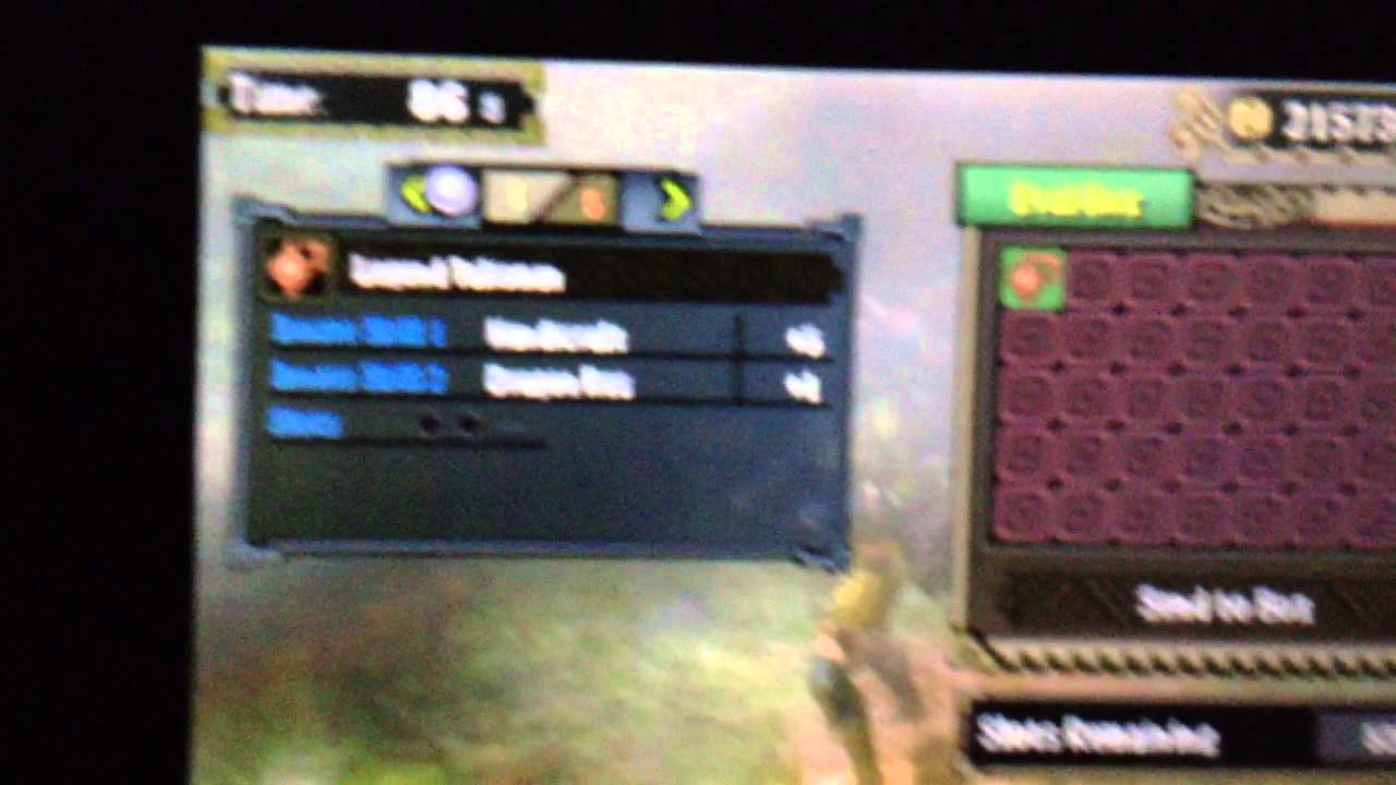 【MH3U】Table 6 │ Charm sniping - Handicraft 5 Dragon Res 1 OO Obtained